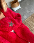 Cargar la imagen en la vista de la galería, Chaleco de punto rojo LUNA