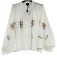 Cargar la imagen en la vista de la galería, Blouse coton brodée PALM