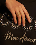 Cargar la imagen en la vista de la galería, Bague ANAÏS | Multirang Dorée