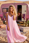 Charger l'image dans la visionneuse de la galerie, 🌸 Robe Longue Boho SWANNY | Coton Fluide & Bretelles à Nouer 🌿