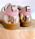 Charger l'image dans la visionneuse de la galerie, Baskets rose/or strass VALENTINA