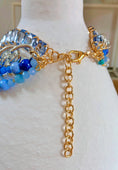 Charger l'image dans la visionneuse de la galerie, Collier Multi rang bleu SANTORINI