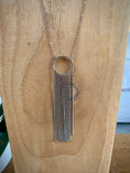 Load image into Gallery viewer, LEIA silver pendant necklace