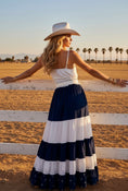 Load image into Gallery viewer, Robe TEXAS 🌵 Boho Chic Jean & Broderies Perles Dorées