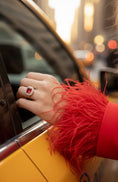 Cargar la imagen en la vista de la galería, Bague Rubis & Diamants QUEEN – Vintage Chic