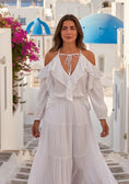 Charger l'image dans la visionneuse de la galerie, Blouse Épaules Dénudées SOPHIE – Voile de Coton | Volants Girly | Bohème Chic Resort
