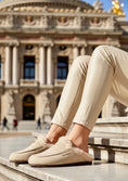 Load image into Gallery viewer, Mules Fourrées Beige Effet Mouton CHLOÉ