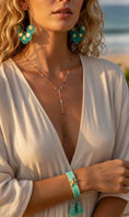 Load image into Gallery viewer, Bracelet Tissu Étoile de Mer SUNNY 🌴✨ | Bohème Ajustable