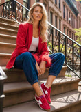 Cargar la imagen en la vista de la galería, Jean BROOKLYN – Denim Marine Balloon Coupe Bouffante Fashion Week