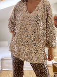 Charger l'image dans la visionneuse de la galerie, Blouse paillettes GÉRALDINE