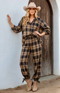 Load image into Gallery viewer, Pantalon à Carreaux & Nœuds COOPER – Style Boho Rock Country