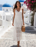 Load image into Gallery viewer, DESIREE crochet long dress