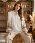 Charger l'image dans la visionneuse de la galerie, Blouse paillettes VANESSA
