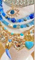 Charger l'image dans la visionneuse de la galerie, Collier Multi rang bleu SANTORINI
