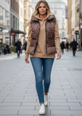 Load image into Gallery viewer, MARGOT leopard down jacket