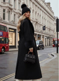 Load image into Gallery viewer, Manteau NINA – Laine & Cachemire, Poignets Fourrure
