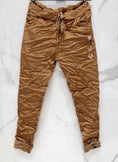 Charger l'image dans la visionneuse de la galerie, Pantalon toile brillante ANGELINA