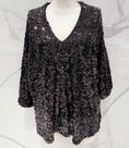 Charger l'image dans la visionneuse de la galerie, Blouse paillettes GÉRALDINE