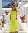 Load image into Gallery viewer, Jupe jupon voile de coton NARCISSE