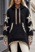 Load image into Gallery viewer, MARGOT – Sweat moumoute oversize & étoiles léopard (Copie)