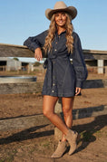 Charger l'image dans la visionneuse de la galerie, Robe Jean CASSIDIE – Robe Boho Chic Femme