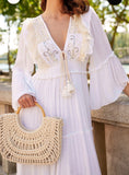 Load image into Gallery viewer, Robe Longue Bohème Chic ALBA — hippie chic & bohème⭐️