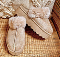 Cargar la imagen en la vista de la galería, Mules con pelo NOUNOU crema