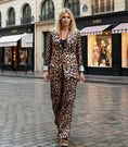 Load image into Gallery viewer, Leopard satin set VIC size