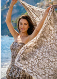 Charger l'image dans la visionneuse de la galerie, Foulard beige BAROCCO