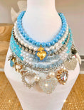 Charger l'image dans la visionneuse de la galerie, Collier Multi rang bleu ciel MIAMI