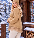 Load image into Gallery viewer, Pull doux chic MINDY en maille & dentelle