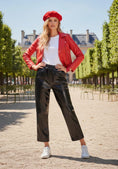 Cargar la imagen en la vista de la galería, Pantalon simili cuir vernis MILANE