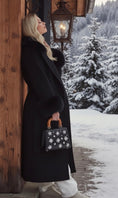 Load image into Gallery viewer, Manteau NINA – Laine & Cachemire, Poignets Fourrure