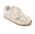 Load image into Gallery viewer, Baskets Crèmes à Franges BUFFALO – Style Western Boho Chic
