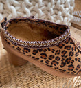 Cargar la imagen en la vista de la galería, Mules tipo zuecos con estampado de leopardo LEONIE