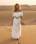 Charger l'image dans la visionneuse de la galerie, MILA ✨ Robe Longue Blanche Bohème | Esprit Gipsy & Princesse