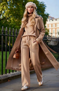 Load image into Gallery viewer, Pantalon Large Maille Toucher Cachemire BRITNEY