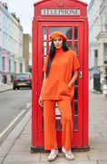 Cargar la imagen en la vista de la galería, Pull Col Roulé MAYFAIR – Effet Cachemire oversize🧡