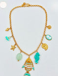 Cargar la imagen en la vista de la galería, Collier à Breloques SEALOVE 🐚🐠Summer Bohème Beach