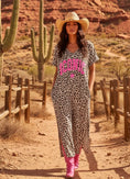 Charger l'image dans la visionneuse de la galerie, Robe Longue Léopard ICONIC 🩷🌵 – Maxi Dress Coton Boho Western