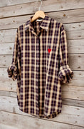 Charger l'image dans la visionneuse de la galerie, Chemise à Carreaux RANCH ♥️– Style Western Bohème