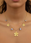 Cargar la imagen en la vista de la galería, Collier breloques fleurs JEANNE