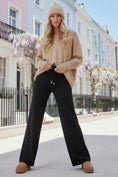 Load image into Gallery viewer, Pantalon Large Maille Toucher Cachemire BRITNEY