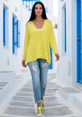 Cargar la imagen en la vista de la galería, Pull oversize VIRGINIE jaune