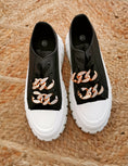Load image into Gallery viewer, black LABELA sneakers