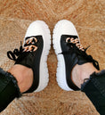 Load image into Gallery viewer, black LABELA sneakers