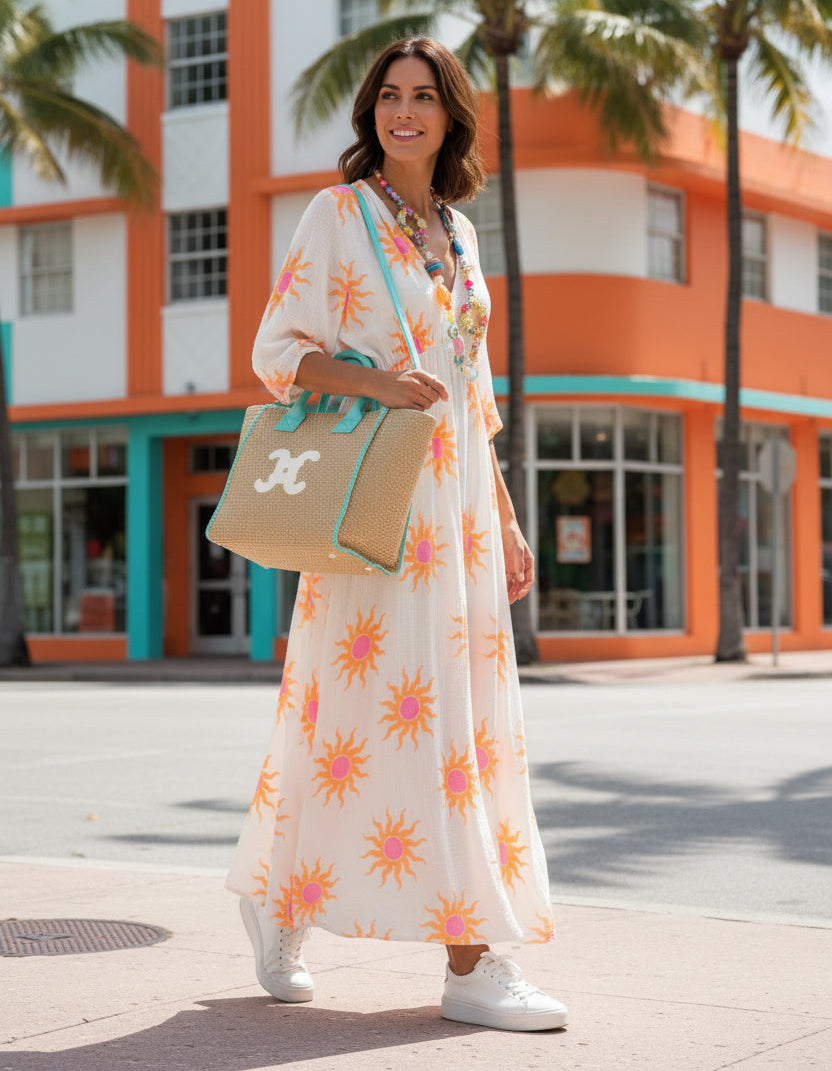 Robe bohème soleil ANITA