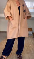 Load image into Gallery viewer, Manteau 3/4 camel DANY
