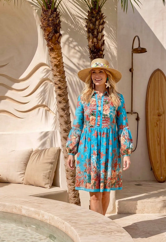 Robe POSITANO courte