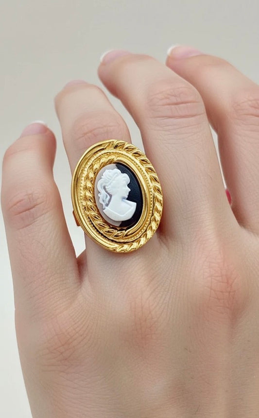 Bague Médaillon Camée DONNA –